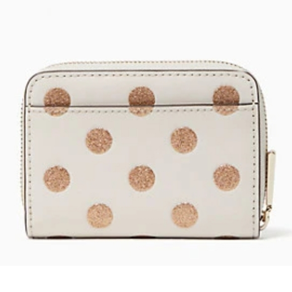 👀50% OFF - NWT‼️ Kate Spade Wrapping Party Gift Small Zip Card Case - Picture 5 of 13